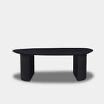 Tafel organisch eikenhout - Half Rond - Donker Eiken, Huis en Inrichting, Tafels | Eettafels, Nieuw
