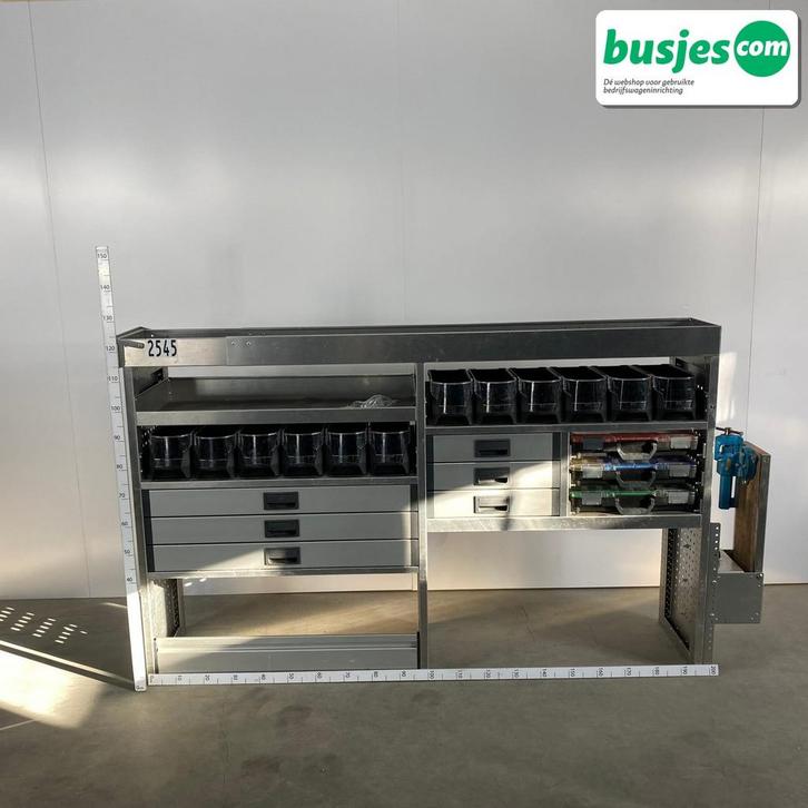 Aluca aluminium bedrijfswageninrichting gebruikt (nr 2545), Auto-onderdelen, Overige Auto-onderdelen, Gebruikt, Verzenden