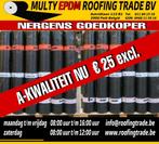 A kwaliteit SBS brandrollen IKO 5x1m  € 25,00, Bricolage & Construction, Tuiles & Revêtements de toit, Ophalen of Verzenden, Dakleer