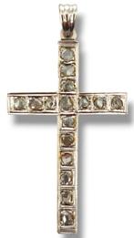 Croix - Or 18 ct - 1850-1900