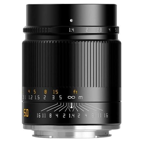 TTArtisan 50mm/F1.4 Nikon Z mount Black OUTLET, Audio, Tv en Foto, Foto | Lenzen en Objectieven, Zo goed als nieuw, Verzenden