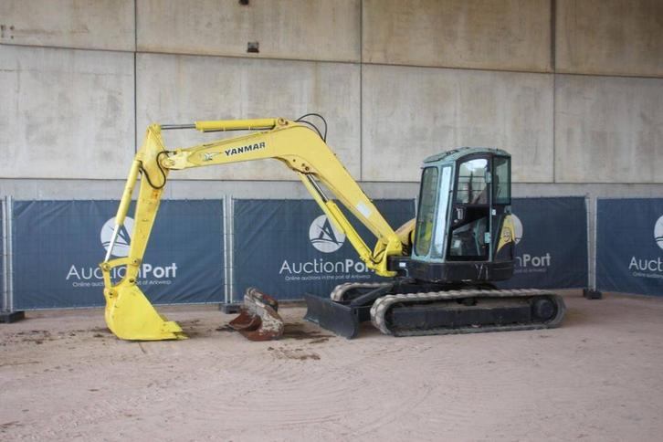 Veiling: Rupsgraafmachine Yanmar ViO75-B Diesel 43.4kW, Zakelijke goederen, Machines en Bouw | Kranen en Graafmachines, Ophalen