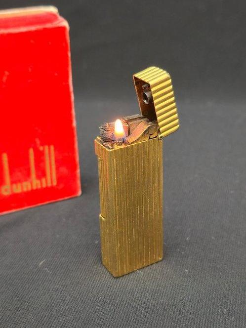 Dunhill - Auto-Rollalite - Briquet - Plaqué or, Verzamelen, Rookartikelen, Aanstekers en Luciferdoosjes