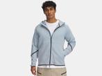 Under Armour Unstoppable Flc Grid Fz-Blu - Maat MD, Ophalen of Verzenden, Nieuw, Blauw, Under Armour