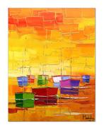 Caroline Mandrafina - Pfleger  Les barques colorées  LARGE