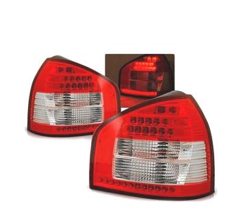 FEUX ARRIÈRE POUR AUDI A3 96-00 LED ROUGE BLANC, Verzenden