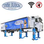 6x Draadloos Mobiele Vrachtwagen - LKW- Truck Hefbrug 48Ton, Verzenden