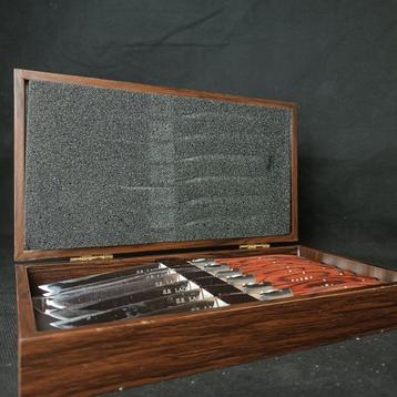 Laguiole - Couteau de table (6) - Acier, Bois - Coffret de 6 beschikbaar voor biedingen