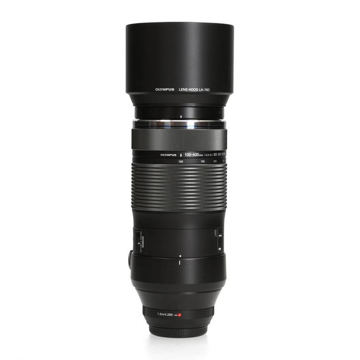 Olympus 100-400mm F5.0-6.3 IS M.Zuiko Digital ED, Audio, Tv en Foto, Foto | Lenzen en Objectieven, Zo goed als nieuw, Ophalen of Verzenden
