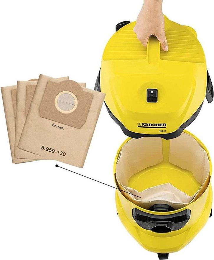 2dekans | Stofzuigerzakken - Geschikt voor Kärcher -, Elektronische apparatuur, Stofzuigers, Ophalen of Verzenden