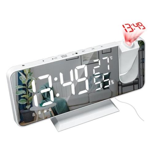 Multifunctionele Digitale LED Klok - Wekker Spiegel Alarm, Electroménager, Réveils, Envoi