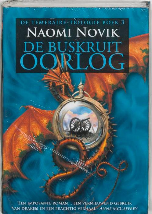 De buskruit oorlog / Temeraire / 3 9789022544129 Naomi Novik, Boeken, Fantasy, Gelezen, Verzenden