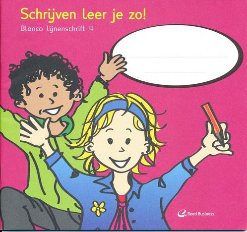 Schrijven leer je zo! Blanco lijnenschrift 4 (per stuk), Boeken, Schoolboeken, Verzenden