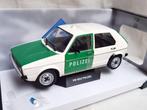 Solido 1:18 - Voiture miniature - Volkswagen Golf I Polizei