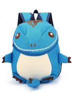 Rugtas Dino Blauw Kleine Rugzak Dinosaurus Monster Tas Draak, Ophalen of Verzenden, Nieuw, Blauw