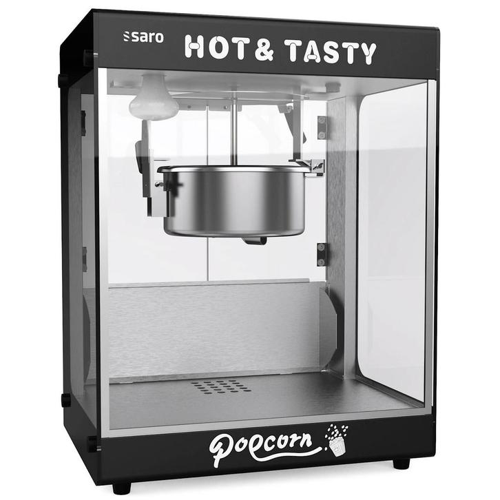 Popcornmachine | JUGO | Zwart | 1.16kW (230V) | Interne, Zakelijke goederen, Horeca | Keukenapparatuur, Nieuw in verpakking, Verzenden