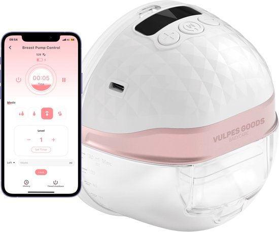 2dekans | Vulpes Goods® Borstkolf - Elektrisch & Draadloos -, Kinderen en Baby's, Babyvoeding en Toebehoren, Ophalen of Verzenden