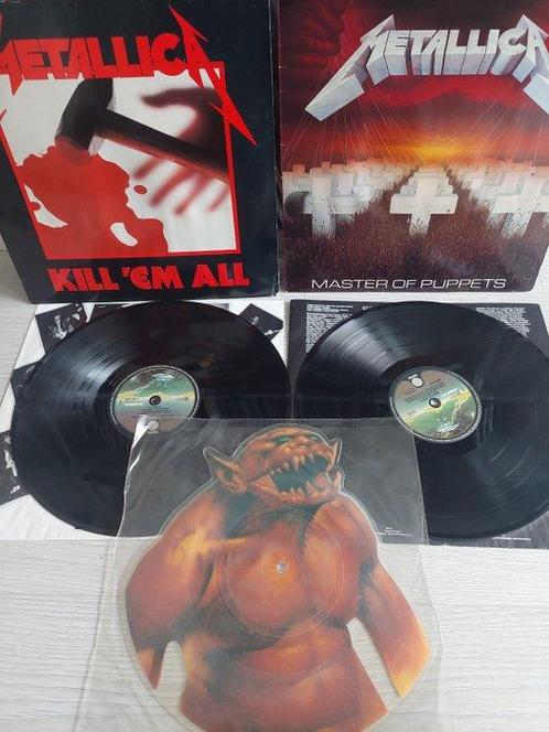 Metallica - Kill em all, Jump in the fire ,Master of, Cd's en Dvd's, Vinyl Singles