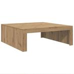 Eiken Salontafel 100x100 | OP = OP | 35% Voordeel!, 50 tot 100 cm, Verzenden, Vierkant, Nieuw