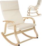 tectake® Schommelstoel met Armleuningen - Relaxstoel - Faute, Huis en Inrichting, Fauteuils, Verzenden, Nieuw