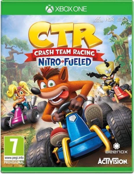 Crash Team Racing Nitro-Fueled-Standaard (Xbox One) Gebruikt, Games en Spelcomputers, Games | Xbox One, Ophalen of Verzenden