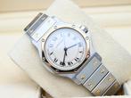 Cartier Santos Ref. 187902 Year 1988 (Box & Papers), Overige merken, Polshorloge, Ophalen of Verzenden, Zo goed als nieuw
