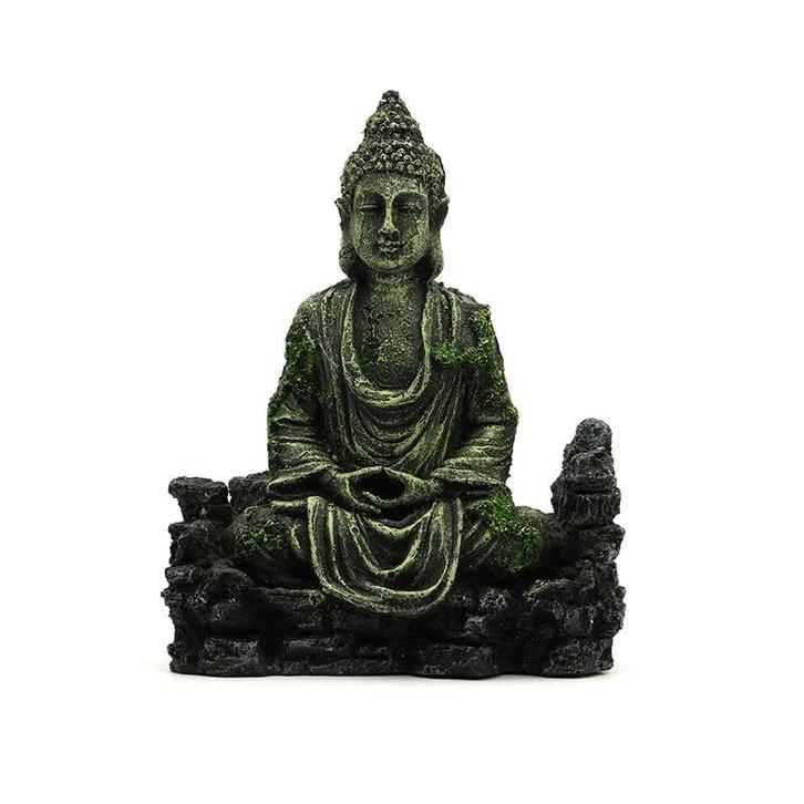 Boeddha beeld OS-185 - aquarium decoratie, Dieren en Toebehoren, Vissen | Aquaria en Toebehoren, Sierelement, Nieuw, Ophalen of Verzenden