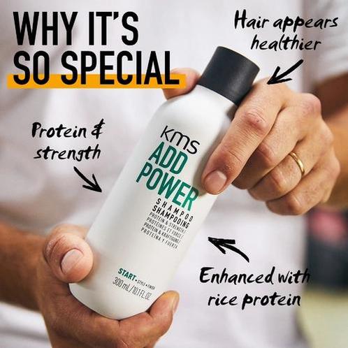 KMS AddPower Shampoo, Handtassen en Accessoires, Uiterlijk | Haarverzorging, Nieuw, Verzenden