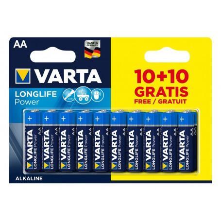Varta Longlife Power Alkaline batterijen AA/LR6 (Mignon)..., Audio, Tv en Foto, Accu's en Batterijen, Nieuw, Verzenden