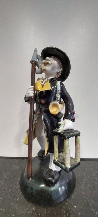 Anzengruber - Herta Bei - Figure - DER Nachtmann-, Antiek en Kunst, Antiek | Glaswerk en Kristal