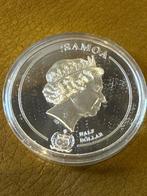 Samoa. 1/2 Dollar 2020 Harry Potter - Wizard Chess - 1 oz