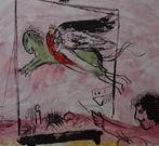 Marc Chagall (1887-1985) (daprès) - Wedding on a Horse, Antiek en Kunst