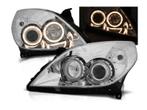 Angel Eyes koplampen Chrome geschikt voor Opel Vectra C, Auto-onderdelen, Nieuw, Opel, Verzenden