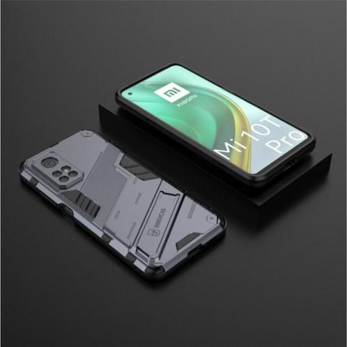 Xiaomi Mi 10T Pro Hoesje met Kickstand - Auto Focus, Télécoms, Téléphonie mobile | Housses, Coques & Façades | Marques Autre, Envoi