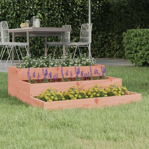 vidaXL Plantenbak 78x78x27 cm massief douglashout, Tuin en Terras, Bloempotten, Nieuw, Verzenden