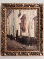 Gaston Haustraete (1878-1949) - Brussels street, Antiek en Kunst, Kunst | Schilderijen | Klassiek