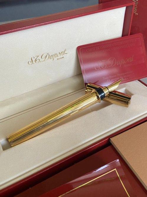 S.T. Dupont - XXL. Montparnasse pennino in oro 18 kt 750 -, Verzamelen, Pennenverzamelingen