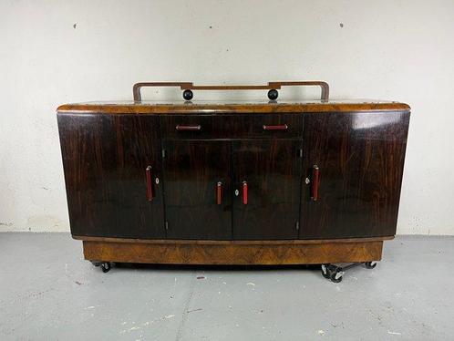 Borsani - Gaetano Borsani - Credenza - Hout, Marmer, Antiek en Kunst, Kunst | Designobjecten