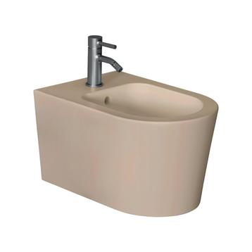 Bidet Salenzi Form Square Mat Taupe (exclusief kraan), Ophalen of Verzenden, Overige typen