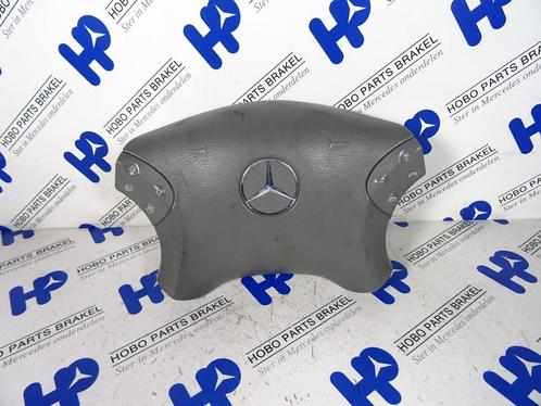 Airbag stuur C-klasse w203 grijs., Auto-onderdelen, Interieur en Bekleding, Gebruikt, 3 maanden garantie, Mercedes-Benz, Ophalen of Verzenden