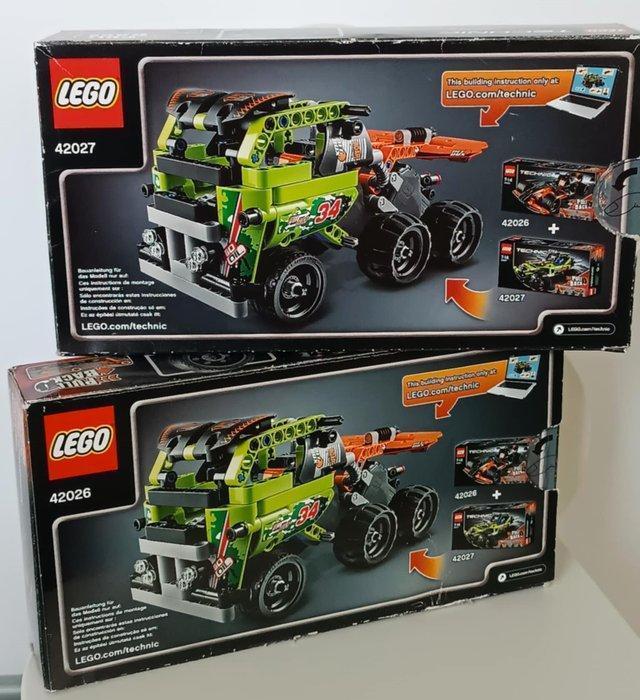 Lego - Technic - 42026, 42027 - Black Champion Racer +, Kinderen en Baby's, Speelgoed | Duplo en Lego