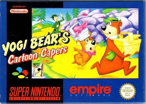 Yogi Bears Cartoon Capers (Losse Cassette) (SNES Games), Games en Spelcomputers, Games | Nintendo Super NES, Zo goed als nieuw