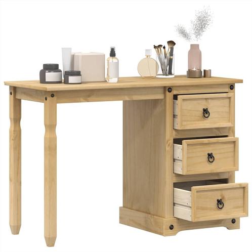 vidaXL Kaptafel Corona 110x47x75 cm massief grenenhout, Huis en Inrichting, Bureaus, Nieuw, Verzenden