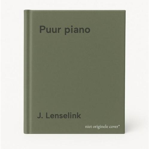 Puur piano 9789081244015 J. Lenselink, Boeken, Kunst en Cultuur | Fotografie en Design, Zo goed als nieuw, Verzenden