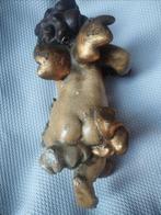 Sculpture, Chérubin avec flûte - 22 cm - Bois - 1950