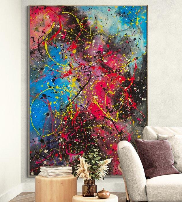 Arvydas Gaiciunas (Retne) - Lomy N-7 (XXL) – Abstract, Antiek en Kunst, Kunst | Schilderijen | Modern