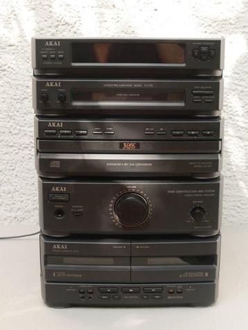 Akai - TP-570+AX-570+CD-670+dubbele cassette