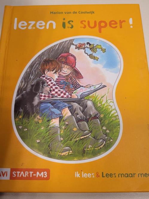 Lezen is super! Avi start -m3 - Marion van de Coolwijk, Boeken, Kinderboeken | Jeugd | onder 10 jaar, Gelezen, Verzenden