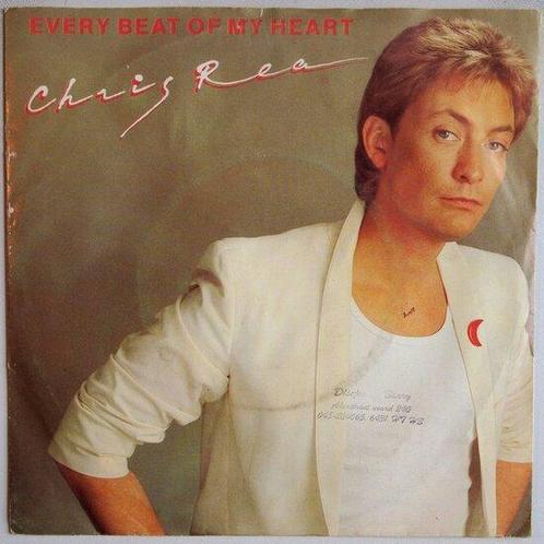 Chris Rea - Every beat of my heart - Single, Cd's en Dvd's, Vinyl Singles, Single, Gebruikt, 7 inch, Pop