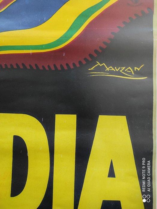 Achille Luciano Mauzan - MAGA - RADIA saponetta radioattiva, Antiek en Kunst, Kunst | Tekeningen en Fotografie